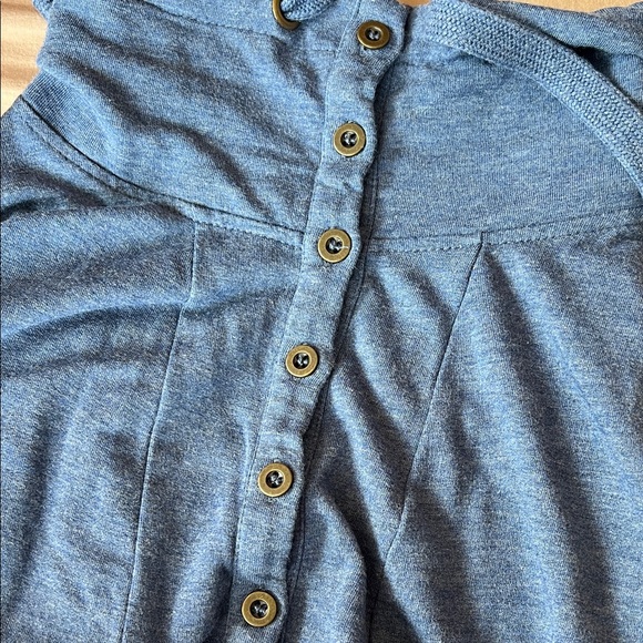 Bass Long Sleeve Tunic w/ Pockets Cozy Minimalist Athleisure - Picture 4 of 5